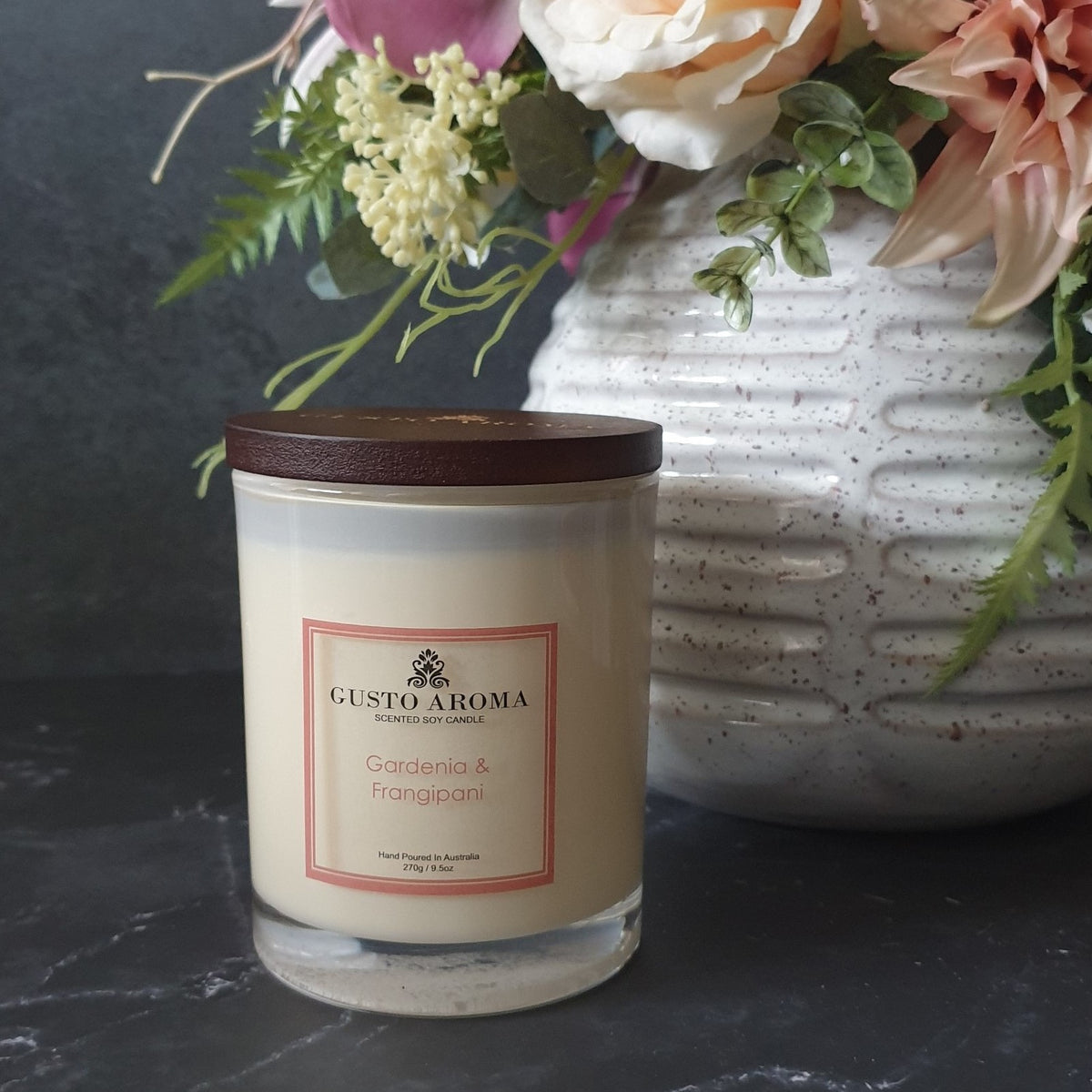 Gardenia & Frangipani Candle – Fine By Me